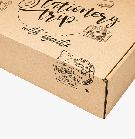 wyjątkowy nadruk na opakowaniu wysyłkowym detal dbałość o szczegóły wyróżnij się na rynku