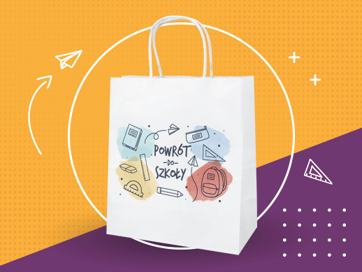 torba ekologiczna z nadrukiem